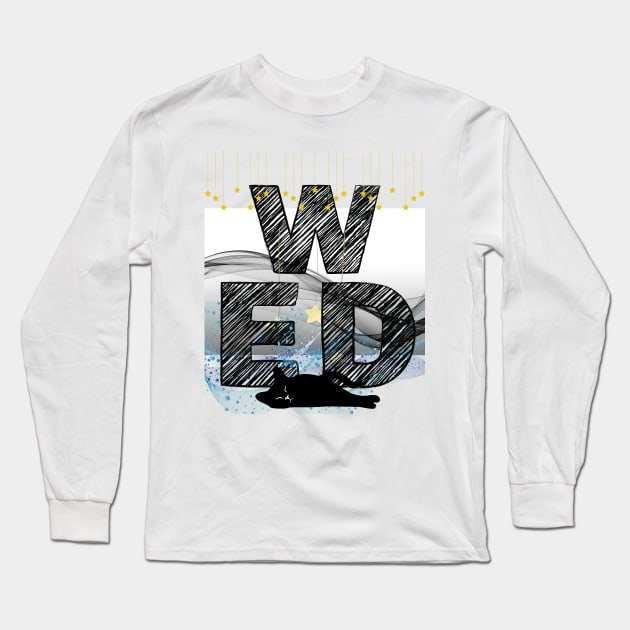 Wednesday Long Sleeve T-Shirt by Flower Tee